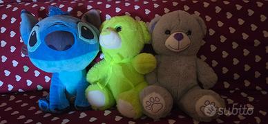 Lotto 3 peluche