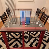 tavolo  cristallo design