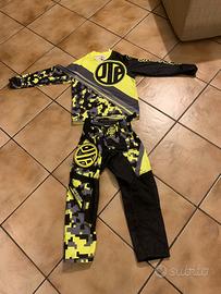 tuta motocross bambino 8-10 