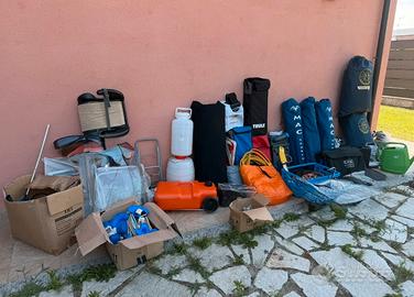Materiale campeggio/camper