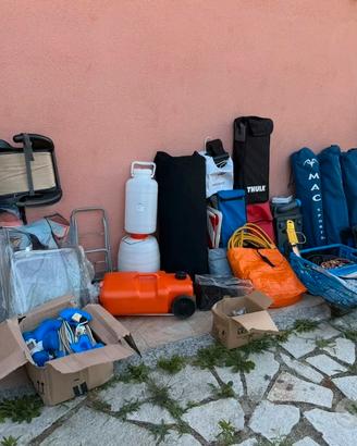 Materiale campeggio/camper