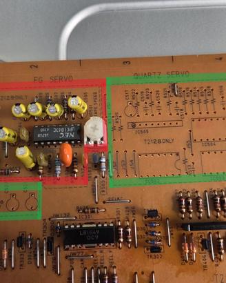 Akai GX-75, GX-95,Kit modifica controllo al quarzo