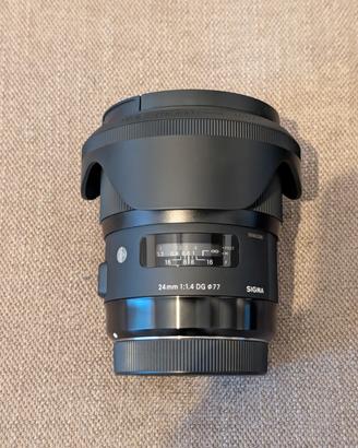 Sigma 24mm 1.4 DG (per Canon Full Frame)