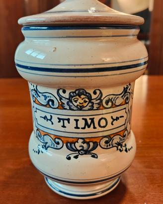 Vaso farmacia in ceramica 17cm