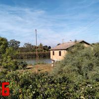 Capanna da pesca a Marina Romea sul Lamone (RA)