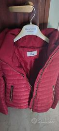 Piumino donna rosso taglia s