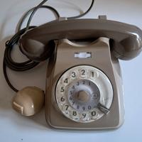 Telefono fisso vintage a disco AUSO Siemens SIP