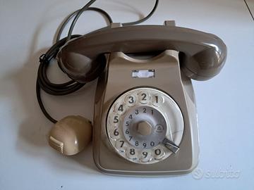 Telefono fisso vintage a disco AUSO Siemens SIP