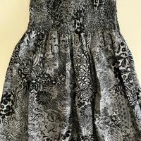 Gonna a vita alta in velluto