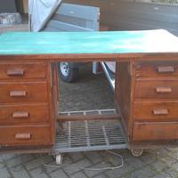 Scrivania Antica Vintage presidenziale Arredo 1940