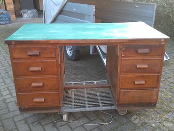 Scrivania Antica Vintage presidenziale Arredo 1940