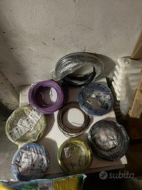 Lotto cavi elettrici nuovi da impianto