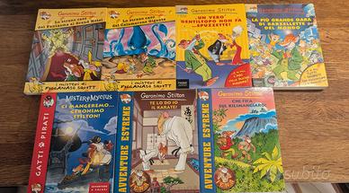 Lotto 7 libri di Geronimo Stilton 