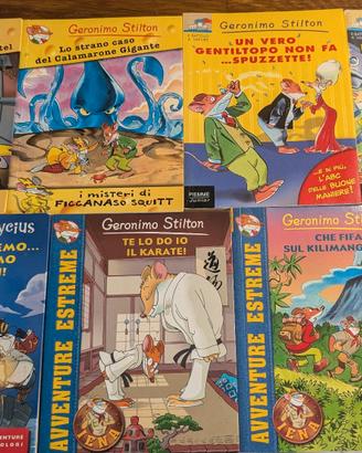 Lotto 7 libri di Geronimo Stilton 