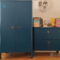 armadio e cassettiera camera bambini