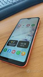Samsung A20e coral DUAL SIM LTE 4G + custodie vetr