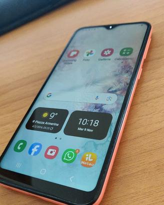 Samsung A20e coral DUAL SIM LTE 4G + custodie vetr