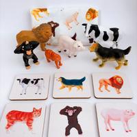 Abbinamento animali Montessori Tier-Lovevery