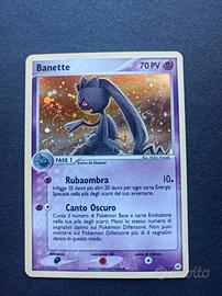 Pokémon Banette 1/101 Holo ITA SWIRL 2004