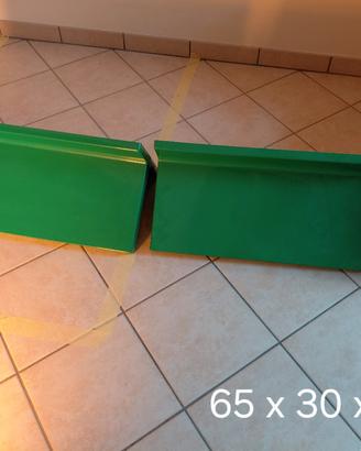 coppia mensole kartell col. verde