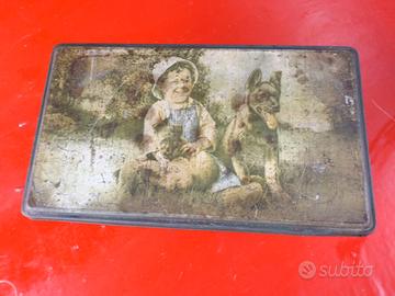 Scatola in latta Cioccolateria De Coster Torino