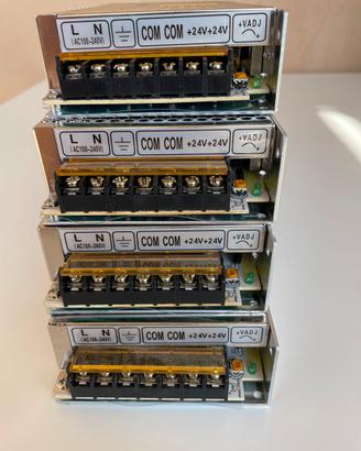 Alimentatore switching 24V 6,25 Ah - omolog. CE