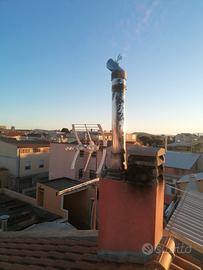 Canna fumaria in acciaio inox