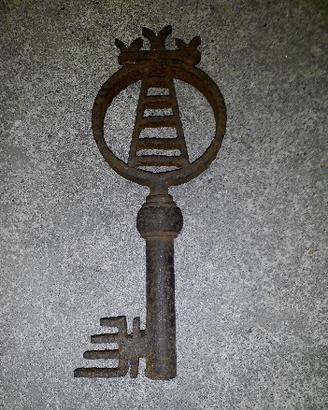Chiave ferro battuto anni'50 bottega Berto Cogollo