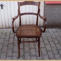 Poltrona con braccioli thonet jej.kuHN