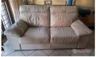 Divano due posti in pelle Poltrone e sofà