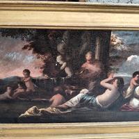 quadro dipinto antico del 500 attribuito a Dossi 