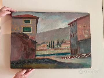 Dipinto olio su tavola