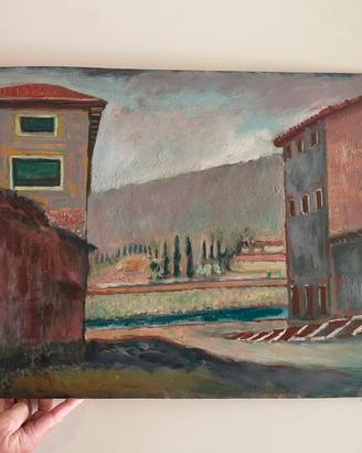 Dipinto olio su tavola
