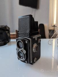 Rolleiflex Compur con obiettivo Tessar 75mm f 3.5