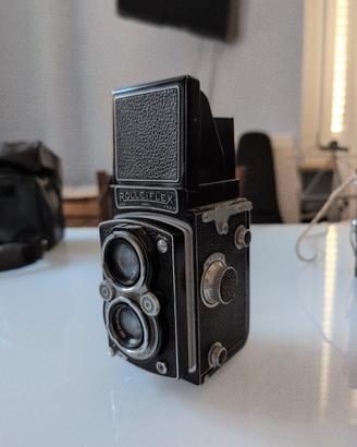 Rolleiflex Compur con obiettivo Tessar 75mm f 3.5