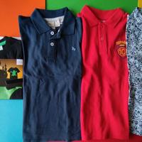 Maglie maniche corte bambino 4-6 anni 110-116 cm C