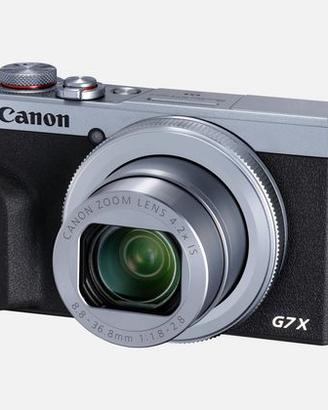 Canon PowerShot G7X Mark III (Silver) (Nuovo)