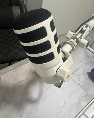 Microfono + asta + mixer