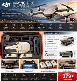 Drone DJI Mavic Pro Platinum