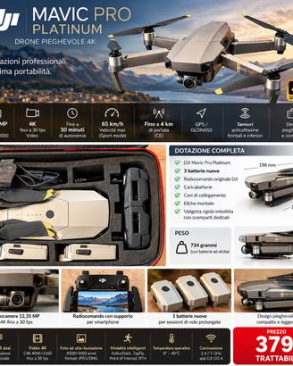 Drone DJI Mavic Pro Platinum
