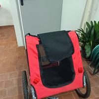 Rimorchio Bici per Cani "Doggy Liner" - Come Nuovo