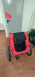 Rimorchio Bici per Cani "Doggy Liner" - Come Nuovo