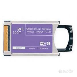 3Com Scheda rete wireless 11g PC CARD Laptop