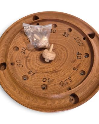 Antico gioco della trottola Roulette Tirolese