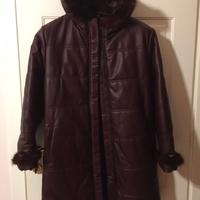 Cappotto in vera pelle