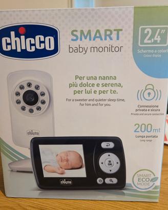 Chicco Video Baby Monitor Smart 2,4” completo