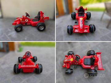 Auto a pedali per bambini biemme stile Formula 1