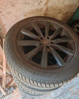 N. 4 ruote complete cerchi da 18"