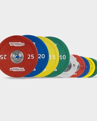 Set Bumper Technogym 165 Kg