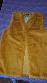 gilet in pelo taglia unica tezenis 